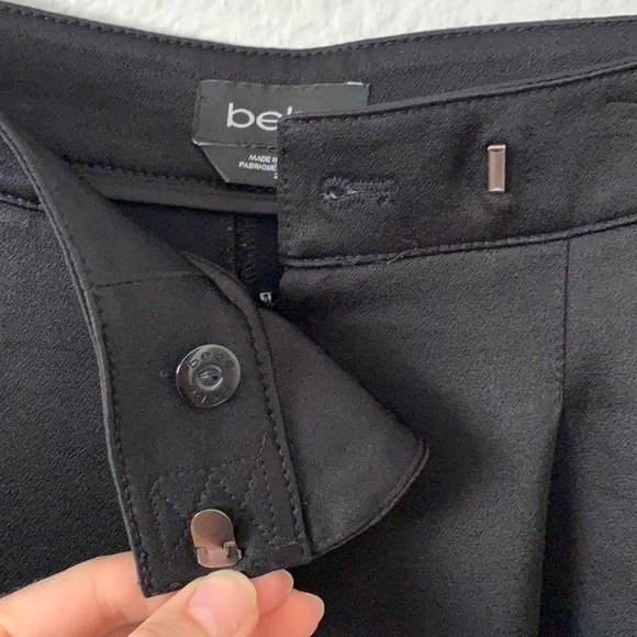 Bebe Silky Pleated Pants Trousers - Picture 3 of 15